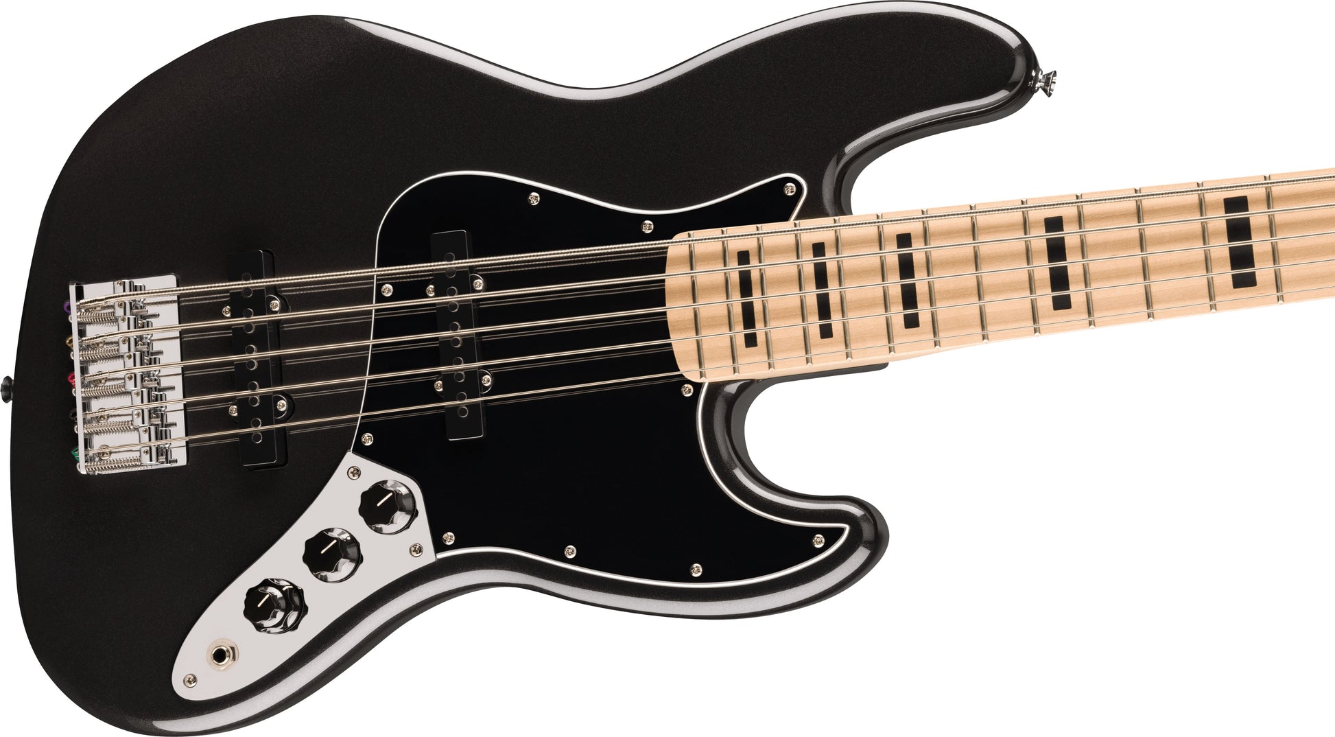 Squier Affinity Active Jazz Bass V MN Bajo Eléctrico 5 Cuerdas Black Metallic 3