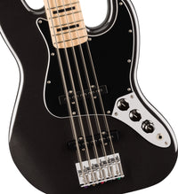 Squier Affinity Active Jazz Bass V MN Bajo Eléctrico 5 Cuerdas Black Metallic 4