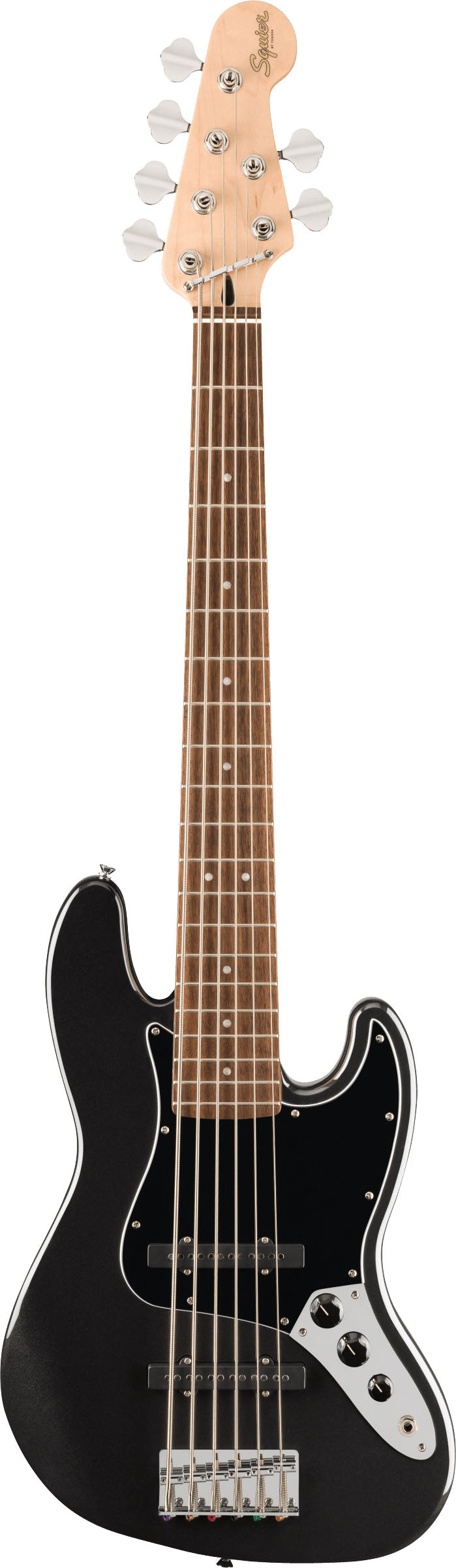 Squier Affinity Active Jazz Bass Vi MN Bajo Eléctrico 6 Cuerdas Black Metallic 1