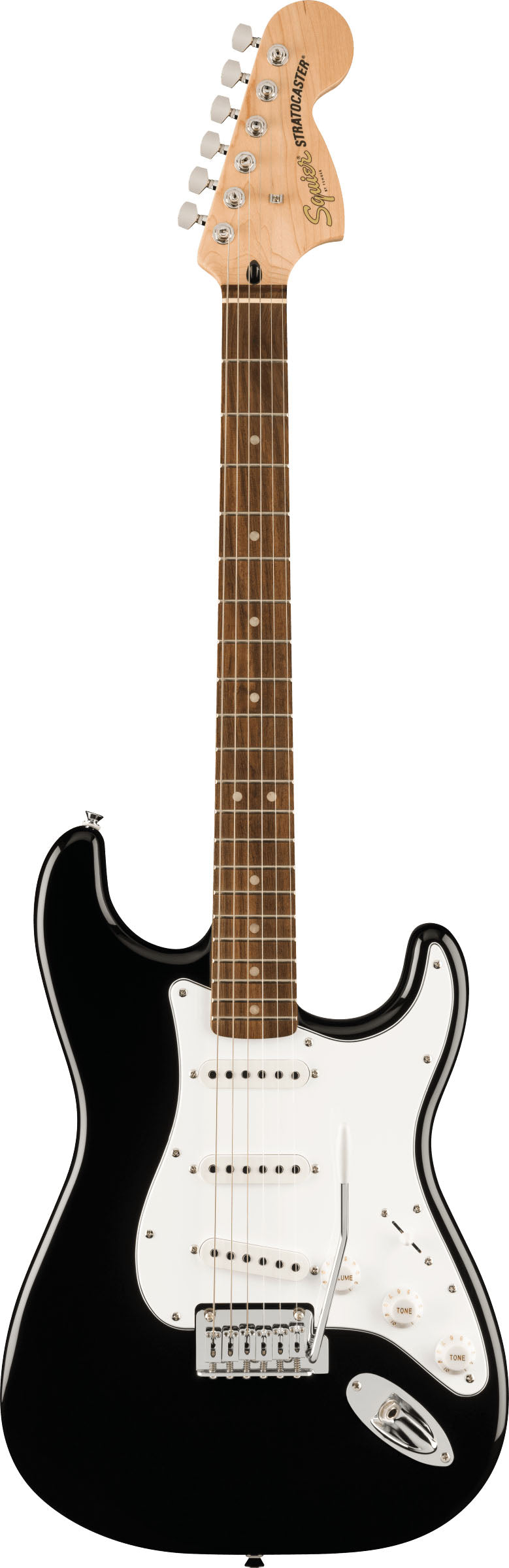 Squier Affinity Stratocaster Mustang Micro Pack IL Guitarra Eléctrica Negra 2