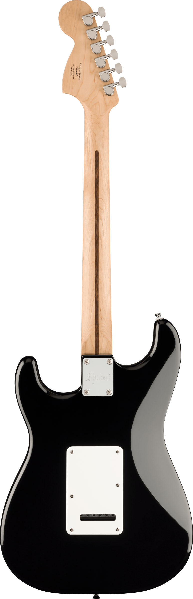 Squier Affinity Stratocaster Mustang Micro Pack IL Guitarra Eléctrica Negra 3