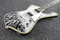 Ibanez PS1CM Paul Stanley Signature The Cracked Mirror Guitarra Eléctrica 4