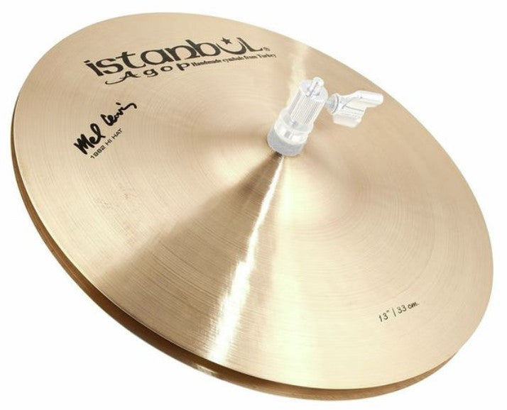 Istanbul Agop Signature Mel Lewis 1982 Hihat 13 Platos Batería 1