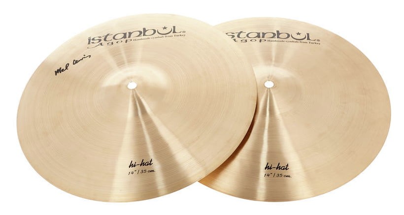 Istanbul Agop Signature Mel Lewis Hihat 14 Platos Batería 2