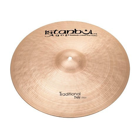 Istanbul Agop Traditional Thin Crash 14 Plato Batería 1