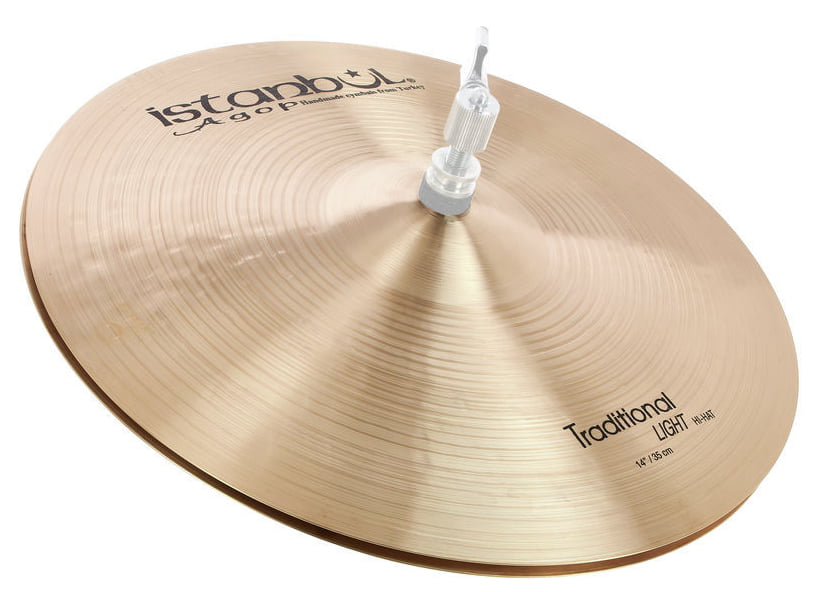 Istanbul Agop Traditional Hihat Light 14 Platos Batería 1