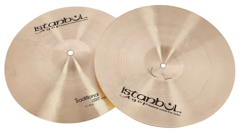 Istanbul Agop Traditional Hihat Light 14 Platos Batería 3