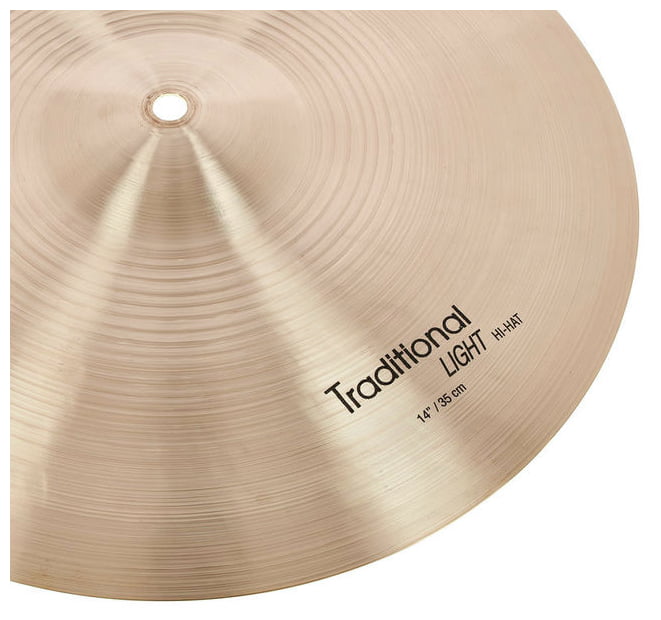 Istanbul Agop Traditional Hihat Light 14 Platos Batería 6