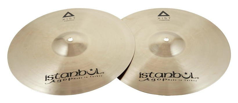 Istanbul Agop Xist Hihat Brilliant 14 Platos Batería 1