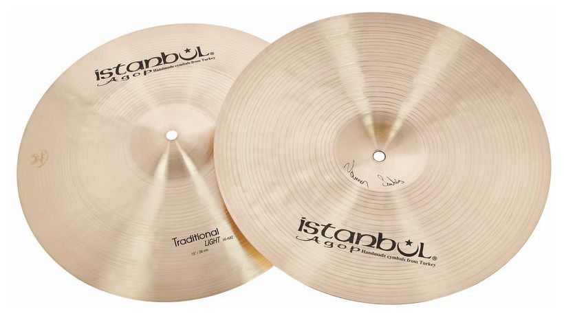 Istanbul Agop Traditional Hihat Light 15 Platos Batería 3