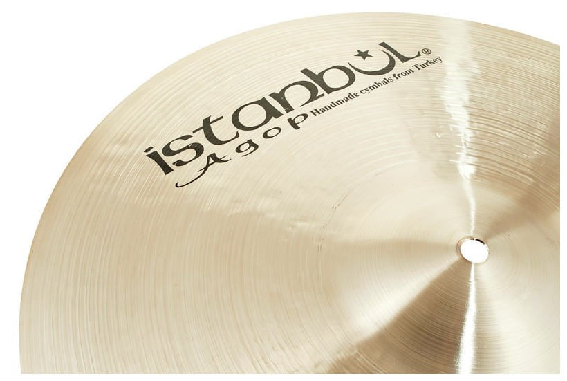 Istanbul Agop Traditional Paper Thin Crash 16 Plato Batería 5