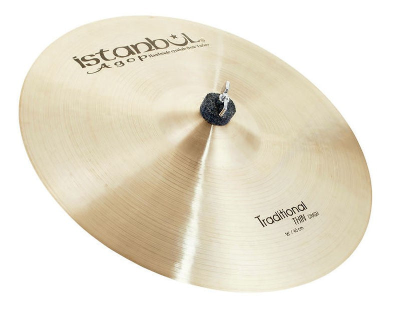 Istanbul Agop Traditional Thin Crash 16 Plato Batería 1