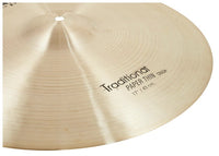 Istanbul Agop Traditional Paper Thin Crash 17 Plato Batería 5