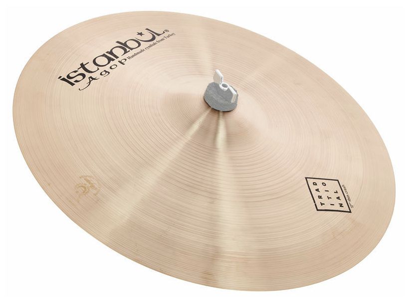 Istanbul Agop Traditional Thin Crash 17 Plato Batería 1