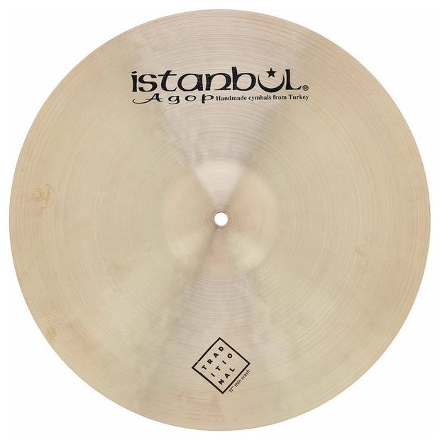 Istanbul Agop Traditional Thin Crash 17 Plato Batería 2