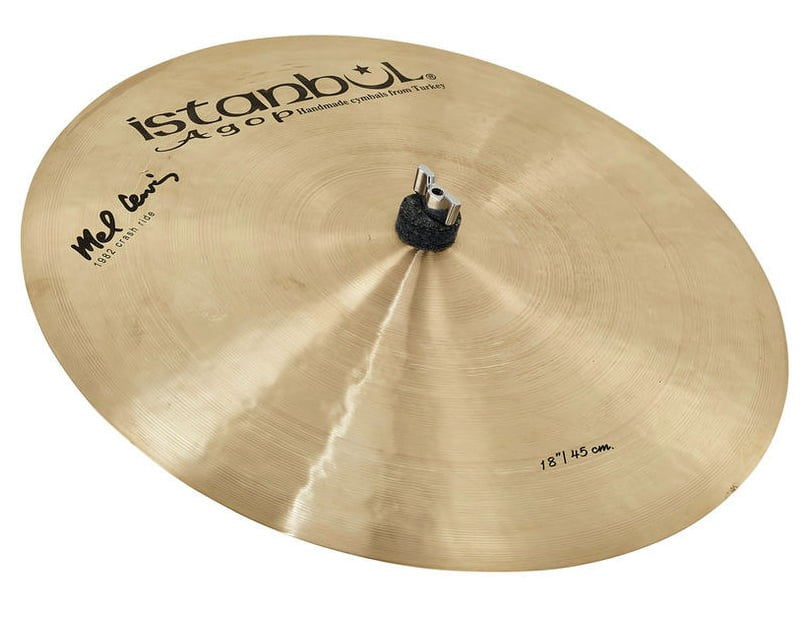 Istanbul Agop Signature Mel Lewis 1982 Crash 18 Plato Batería 1