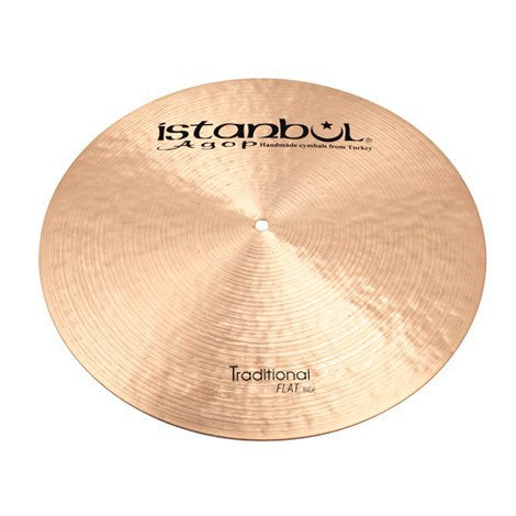 Istanbul Agop Traditional Flat Ride 18 Plato Batería 1