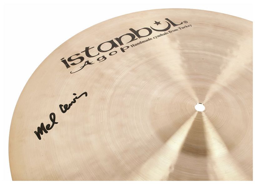 Istanbul Agop Signature Mel Lewis Crash Ride 19 Plato Batería 4