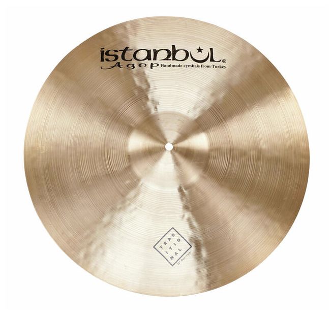 Istanbul Agop Traditional Thin Crash 19 Plato Batería 2