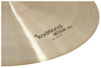 Istanbul Agop Traditional Medium Crash 20 Plato Batería 5