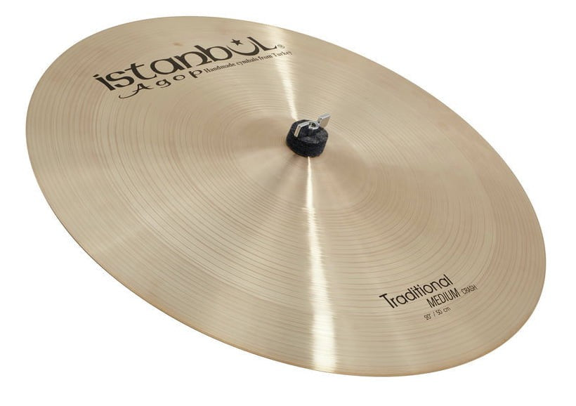 Istanbul Agop Traditional Medium Crash 20 Plato Batería 6