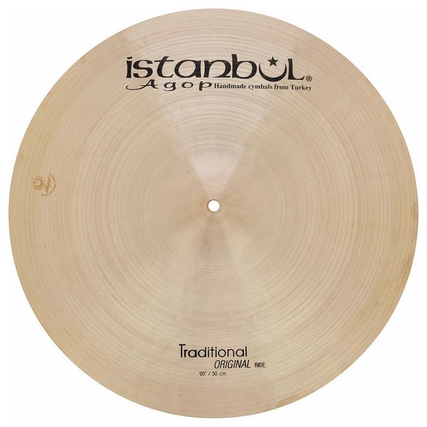 Istanbul Agop Traditional Original Ride 20 Plato Batería 2