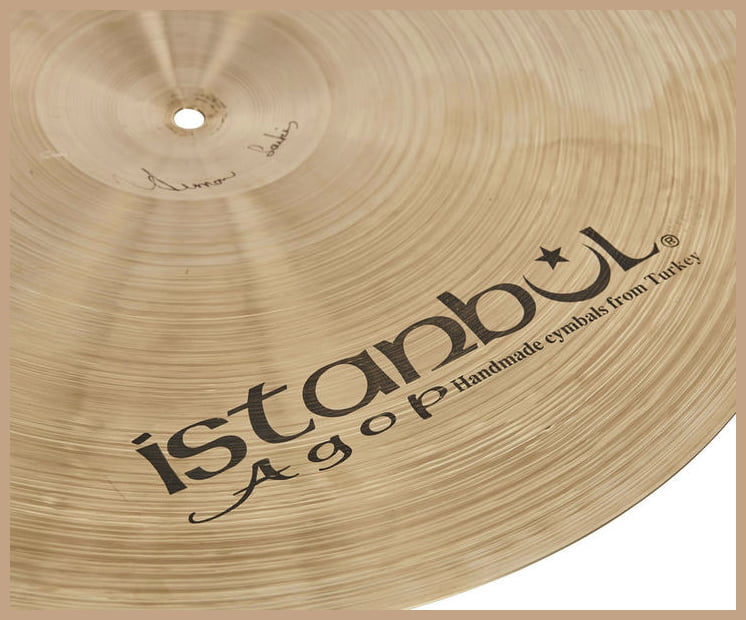 Istanbul Agop Signature Mel Lewis Ride 21 Plato Batería 4