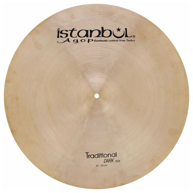 Istanbul Agop Traditional Dark Ride 22 Plato Batería 2