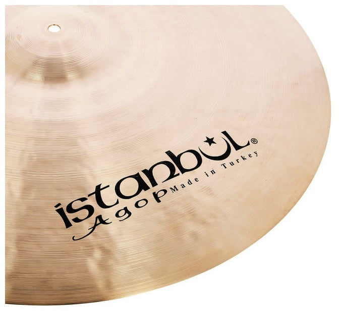 Istanbul Agop Xist Ride Brilliant 24 Plato Batería 5