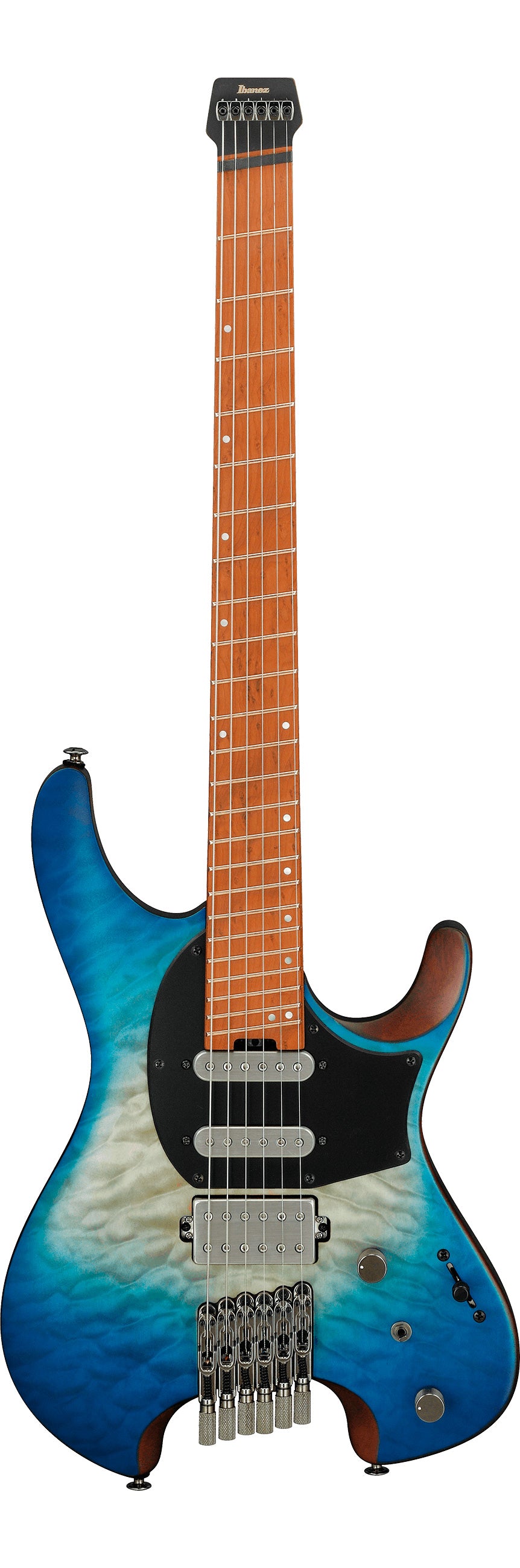 Ibanez Qx54QM BSM Guitarra Eléctrica Blue Sphere Burst Matte 1