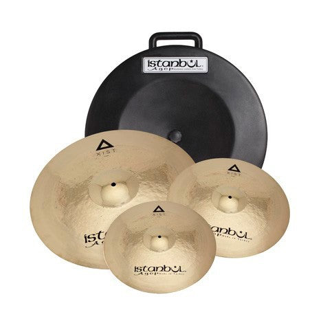 Istanbul Agop Set Platos Xist Power Brilliant con Funda Rígida 1