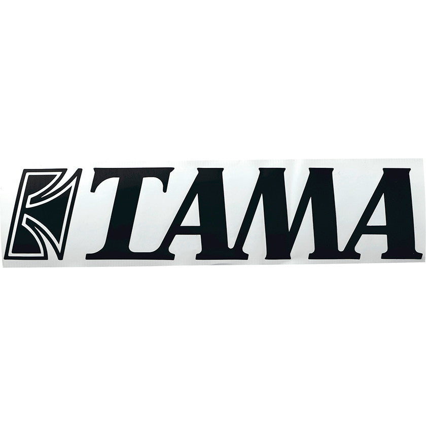 Tama TLS120BK Adhesivo Logo Tama Negro para Parche 1