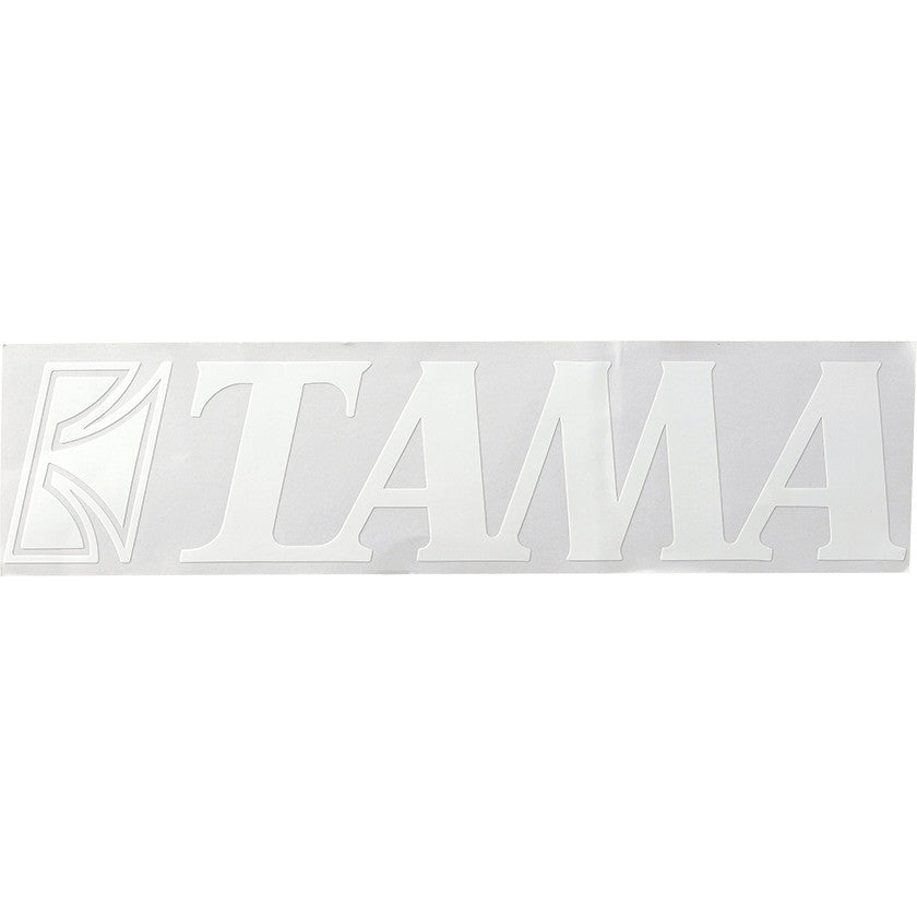 Tama TLS120WH Adhesivo Logo Tama Blanco para Parche 1