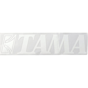 Tama TLS120WH Adhesivo Logo Tama Blanco para Parche 1