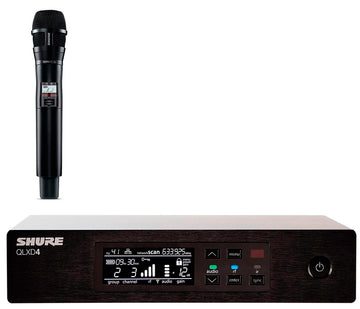 Shure -Pack- QLXD4E Receptor Inalámbrico + QLXD2 N8CB H51 Transmisor de Mano 1