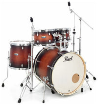 Pearl DMP925S C260 Decade Maple Batería Acústica con Herrajes Satin Brown Burst 1