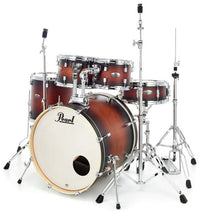 Pearl DMP925S C260 Decade Maple Batería Acústica con Herrajes Satin Brown Burst 3