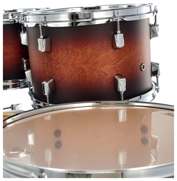 Pearl DMP925S C260 Decade Maple Batería Acústica con Herrajes Satin Brown Burst 9