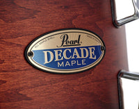 Pearl DMP925S C260 Decade Maple Batería Acústica con Herrajes Satin Brown Burst 15