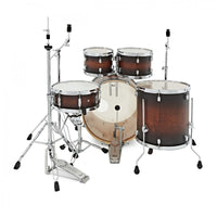 Pearl DMP925S C260 Decade Maple Batería Acústica con Herrajes Satin Brown Burst 24