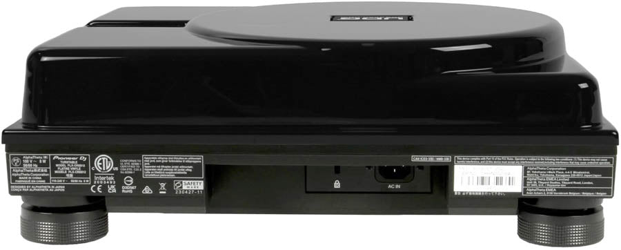 UDG U94115BL UL Cover Cubierta para Technics SL-1200 Pioneer Dj PLX-CRSS12 Negra 5