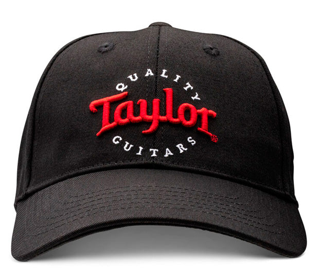 Taylor 378 Gorra Negra con Logo Taylor Talla Unica 1