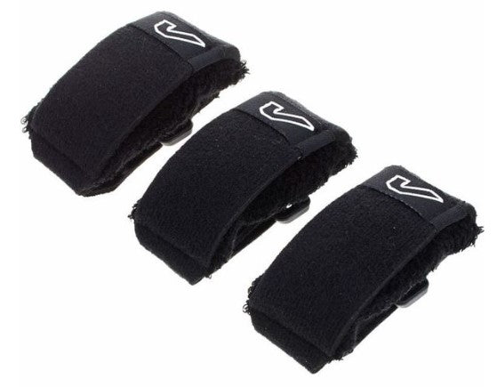 Gruv Gear FW-3PK-MD Pack 3 Fretwraps String Muters Negro Medianos 2