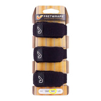 Gruv Gear FW-3PK-MD Pack 3 Fretwraps String Muters Negro Medianos 8