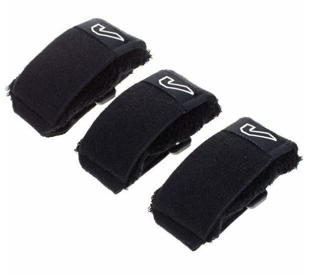 Gruv Gear FW-3PK-LG Pack 3 Fretwraps String Muters Negro Grandes 2