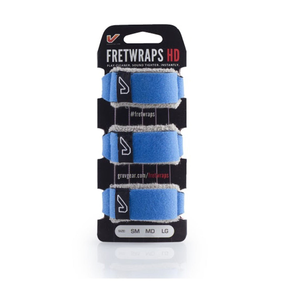 Gruv Gear FW-3PK-BLU-SM Pack 3 Fretwraps HD Sky Azul Pequeños 2