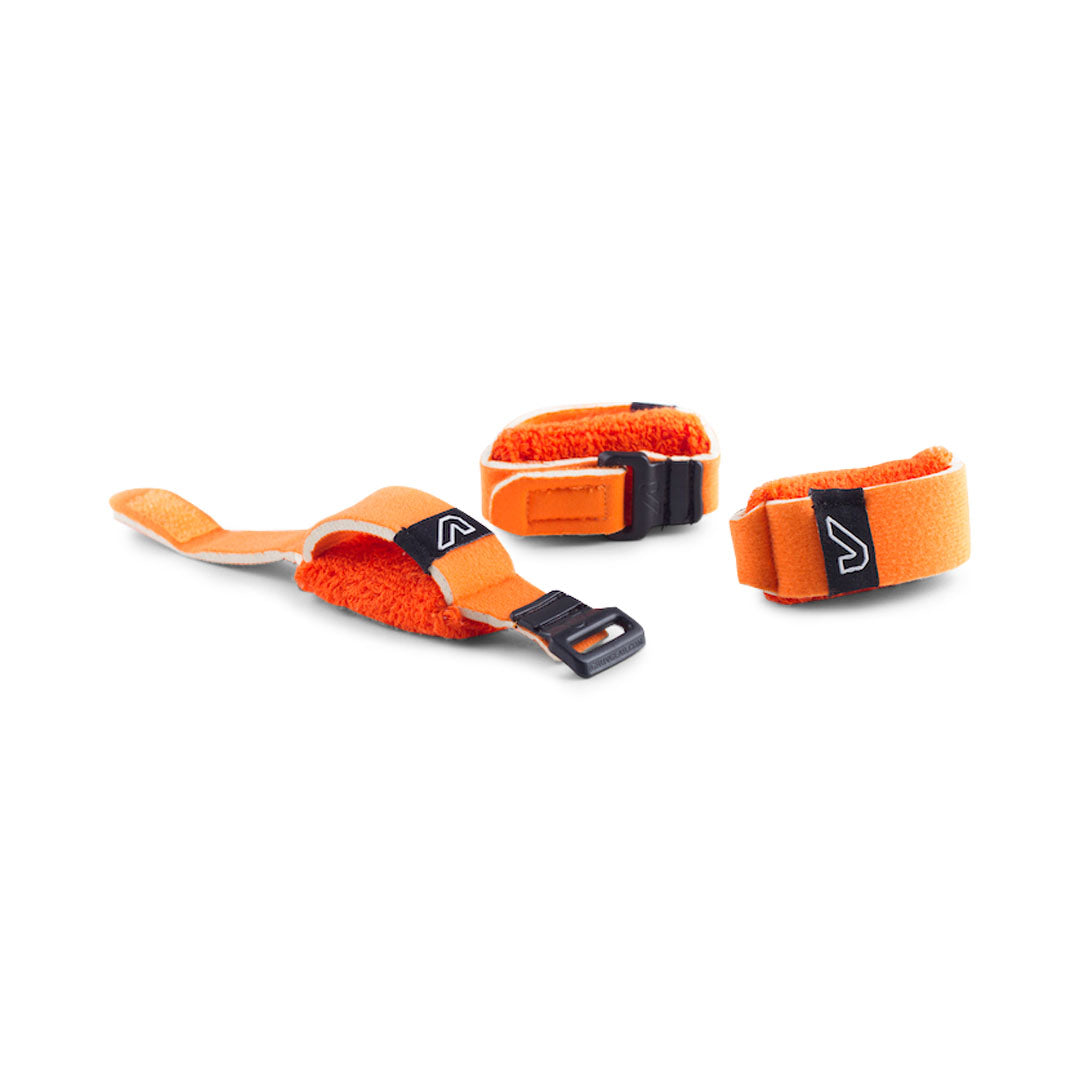 Gruv Gear FW-3PK-ORG-SM Pack 3 Fretwraps HD Flare Naranja Pequeños 1