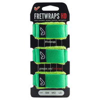 Gruv Gear FW-3PK-GRN-SM Pack 3 Fretwraps HD Leaf Verde Pequeños 9