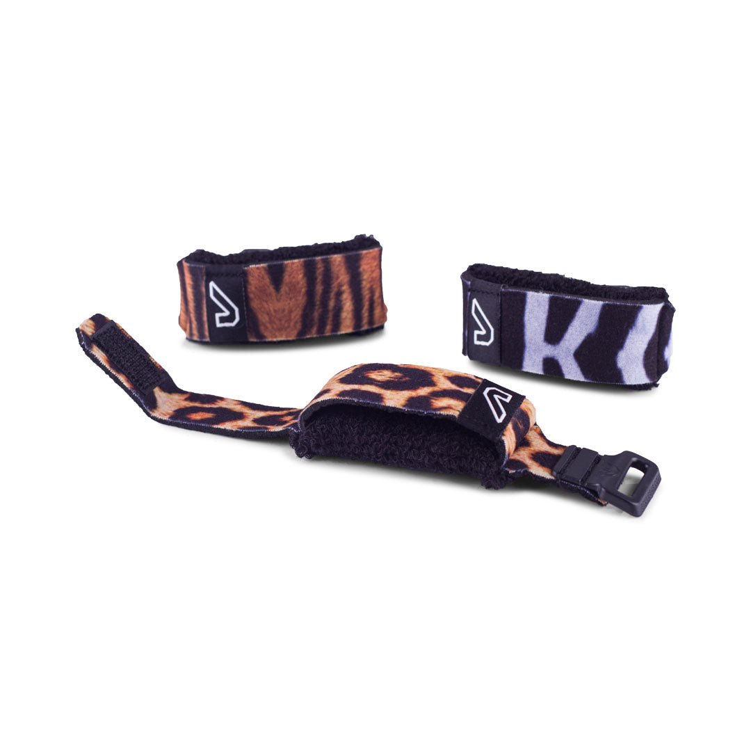 Gruv Gear FW-3PK-WLD-SM Pack 3 Fretwraps Wood Safari Prints Pequeños 1