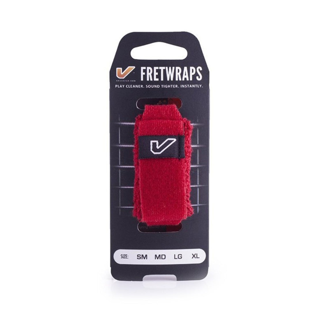 Gruv Gear FW-1PK-RED-LG Fretwraps HD Fire Rojo Grande 2